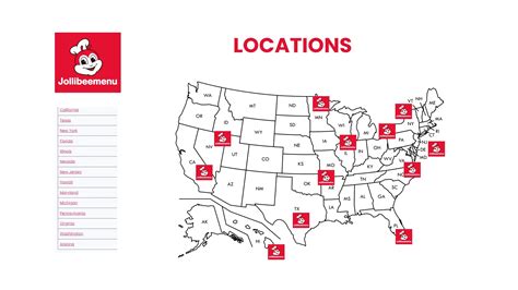 jollibee branches|Jollibee locations in the United States.